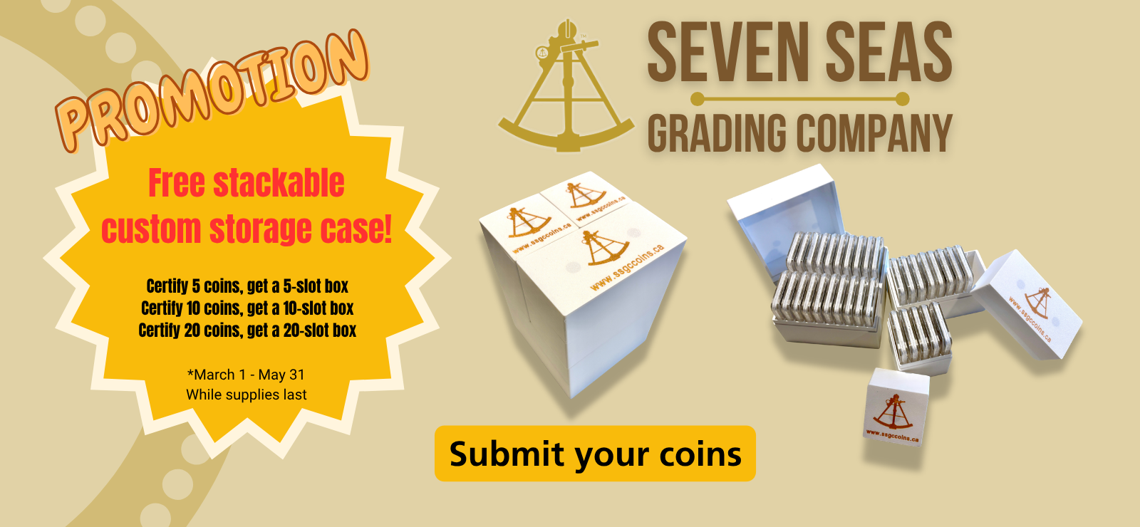 Get a free custom storage box